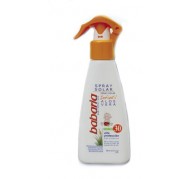 SPRAY SOLAIRE Babaria facteur enfants 30