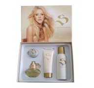 Set S by Shakira edt 80ml + Deodorant 150ml + 100ml Body Cream + Lip Balm