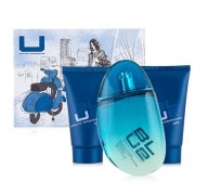 Man U blue edt 100ml + Gel Douche 50ml + After Shave Emulsion 50ml