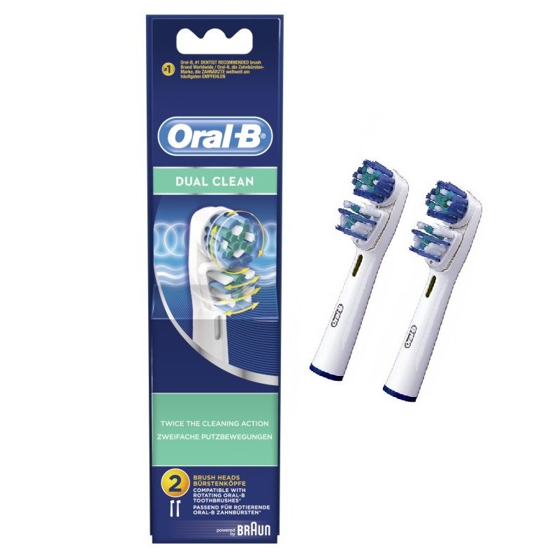 Oral B Dual Clean Replacement 12