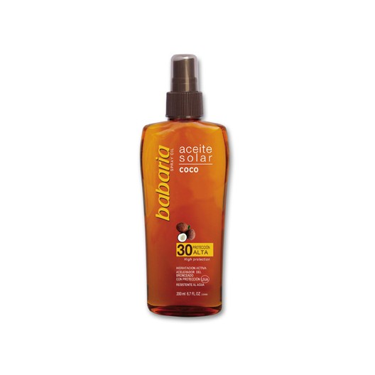 BABARIA ACEITE SPRAY SOLAR COCO F-30