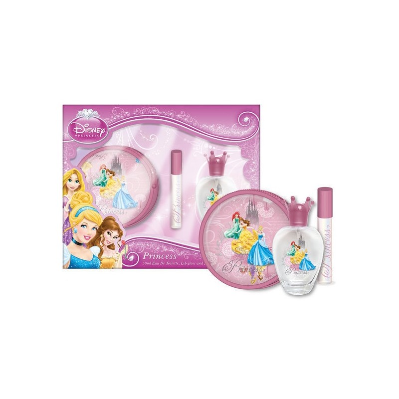 DISNEY PRINCESA ESTUCHE Colonia 200ml+Mascarilla para Niñas+Crema de Peinar  250ml+Corona (Disney)(Niñas) – Aromas y Recuerdos