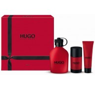 Hugo Red edt 150ml + Deodorant 75ml + Gel 75ml