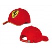 Gorra roja SCUDERIA FERRARI Logo Grande