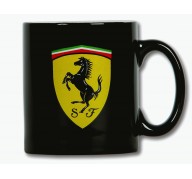 FERRARI Scudetto Tasse Schwarz