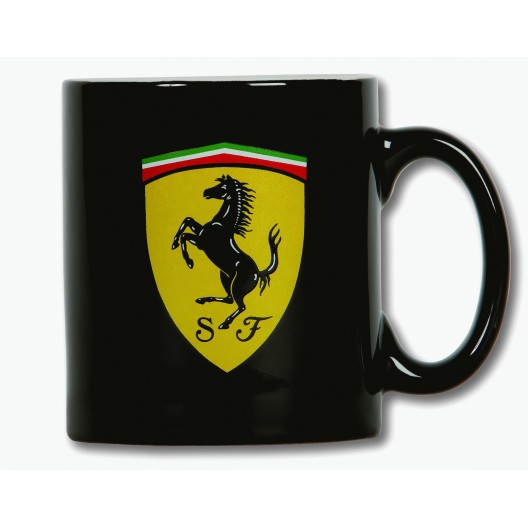 FERRARI Scudetto Tasse Schwarz